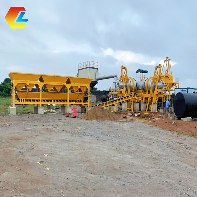 Китайская фабрика асфальтового портативного мини -завода для завода дешевая цена асфальта