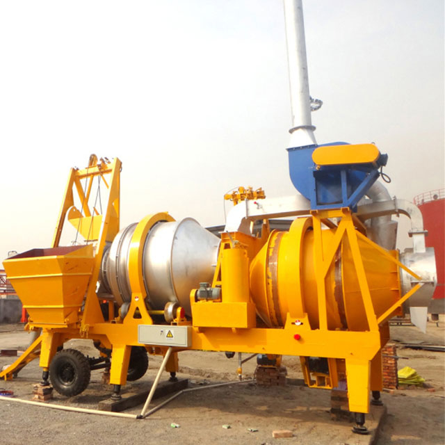 Мобильный асфальтовый завод