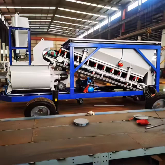 Chen Li Mobile Boncrete Beconting Plants Дешевая цена бетон готовый смешанный