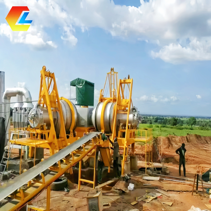 Китайская фабрика асфальтового портативного мини -завода для завода дешевая цена асфальта