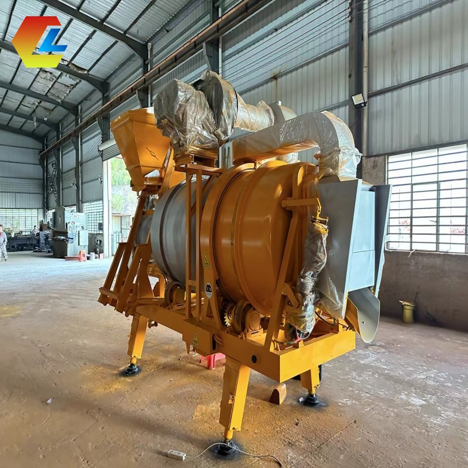 Мобильный асфальтовый завод